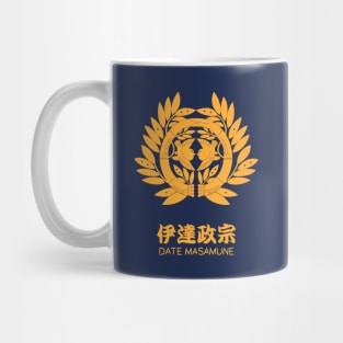 Date Masamune Crest with Name Mug